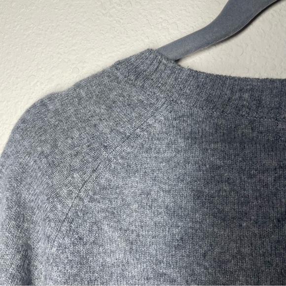 NWT Pura Cashmere | 100% Cashmere Crew Flannel Large - Picture 10 of 11